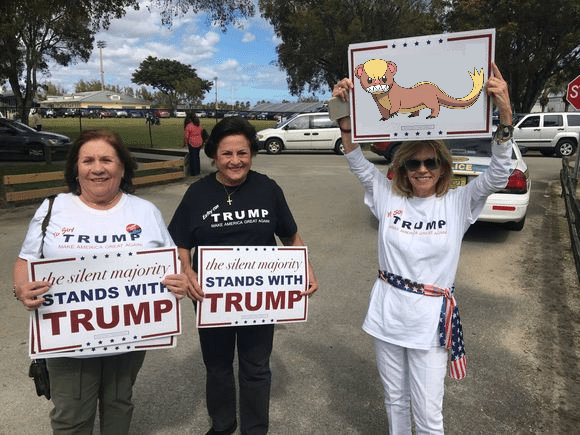 trump supporters pokemon yungoos