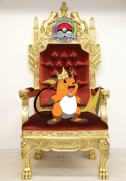Raichu throne