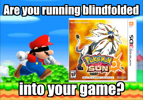 mario-blindfolded-running-pokemon-sun