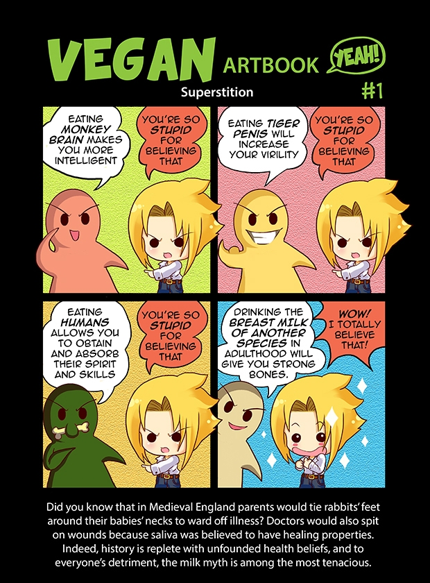 Webcomic Review Webcomic Review: Vegan Artbook | Magnetricity