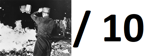 berlin book burning out of ten