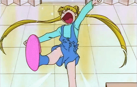 usagi tsukino tantrum.gif